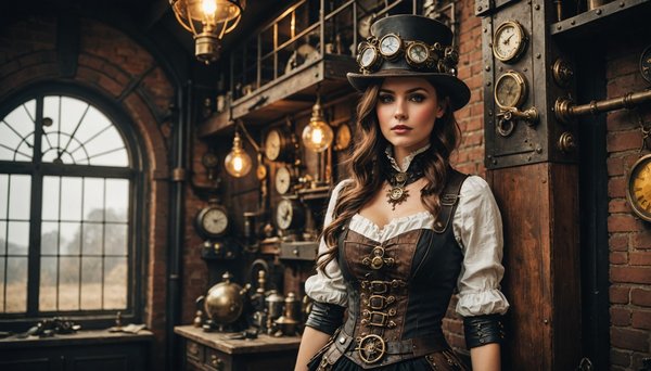 Discover unique steampunk clothing and accessories today